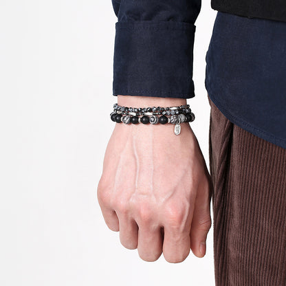 Onyx Picasso Bracelet