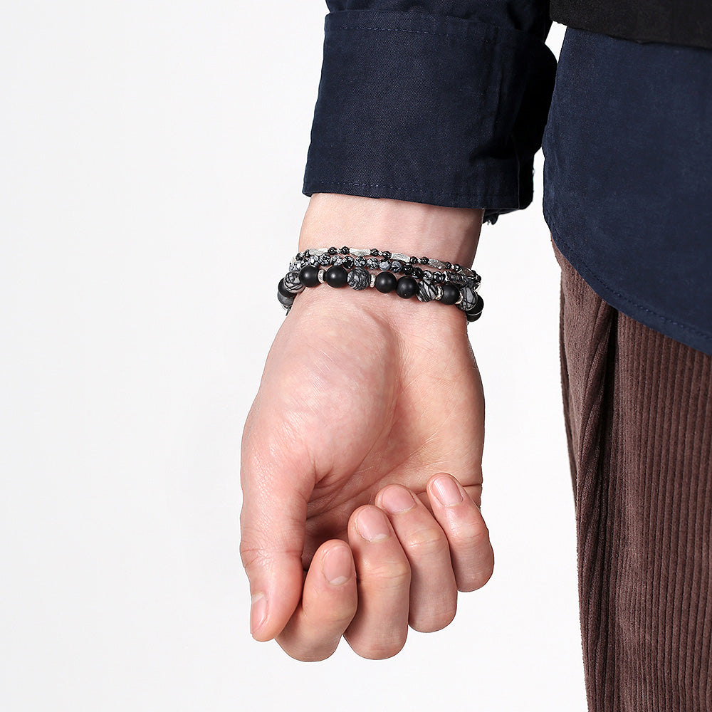 Onyx Picasso Bracelet