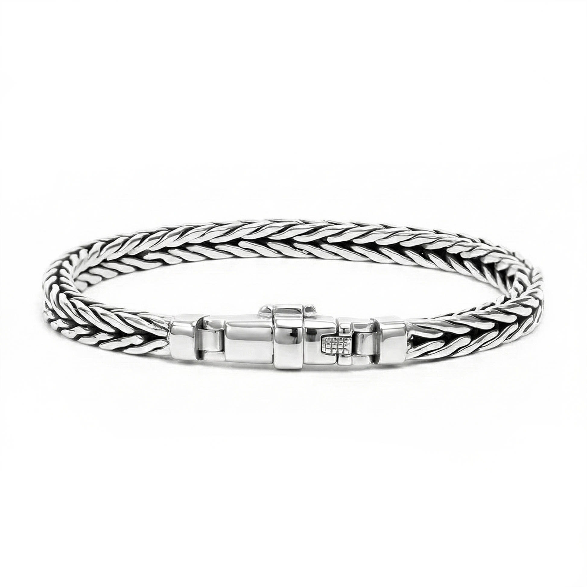 VERO 6MM | Men's 925 Sterling Silver Bracelet Australia – LEESY