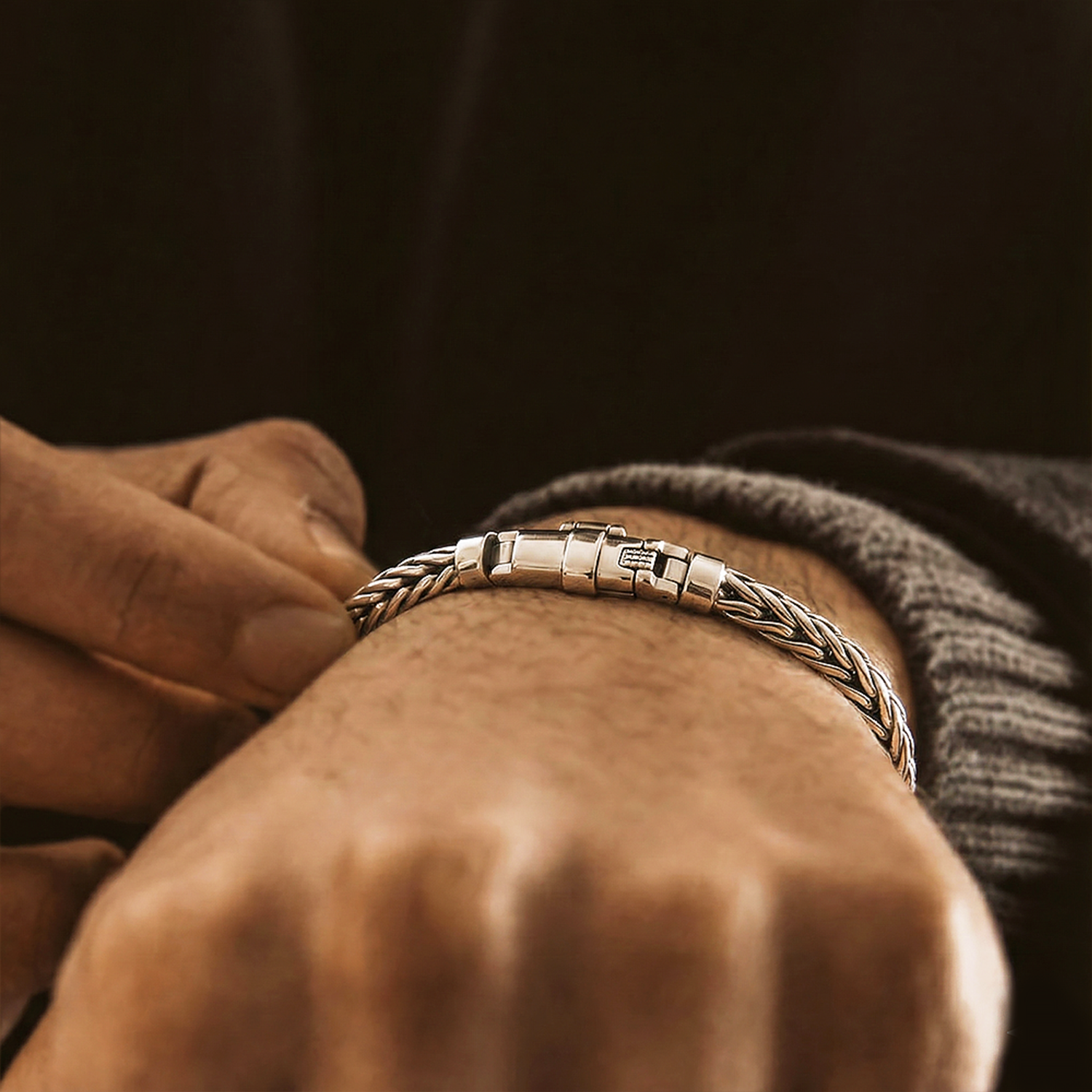 VERO 6MM | Men's 925 Sterling Silver Bracelet Australia – LEESY