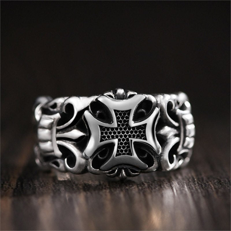 TRINITY CROSS RING