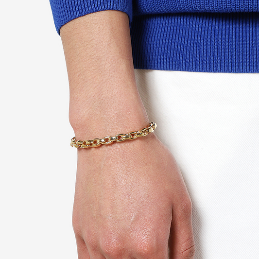 Oblong Link Bracelet